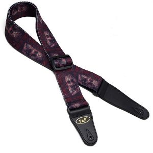 P&P Guitar Strap Fading Skull