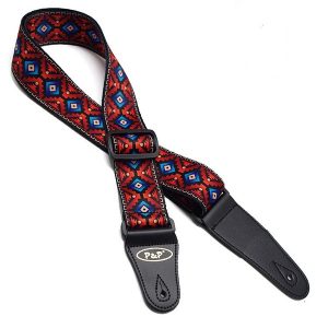 P&P Guitar Strap Aztec