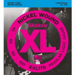 Daddario EXL170 Nickel Wound Light Bass Strings