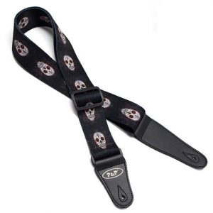 P&P Guitar Strap Skull