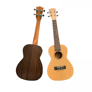 Trax Concert UkulelTrax Concert Ukulele Solid Spruce Amarae Solid Spruce Sapele