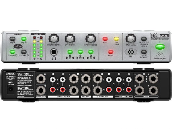 Behringer MON800 MINIMON Stereo Monitor Mixer