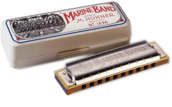 Hohner Marine Band 1896 Harmonica Key of G