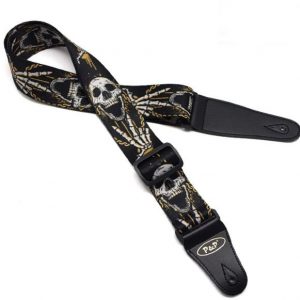 P&P Guitar Strap Skeleton