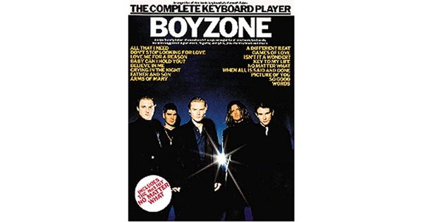 The Complete Keyboard Player Boyzone