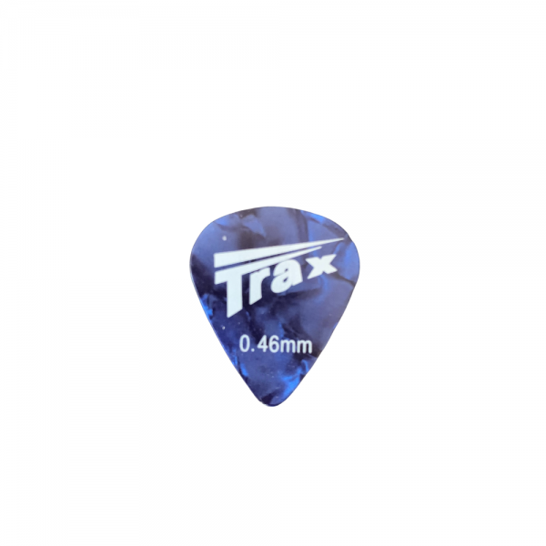 Trax Celluloid Plectrum Light 46mm Blue