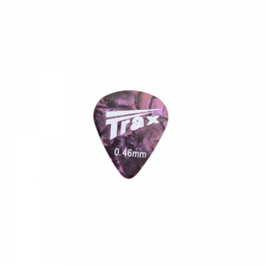 Trax Celluloid Plectrum Light 46mm Purple