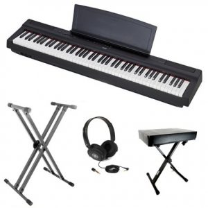 Yamaha P125 Digital Piano Bundle Black