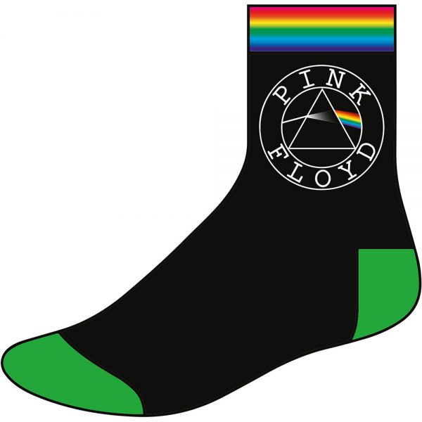 Pink Floyd Unisex Socks Circle Logo UK Size 7-11