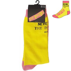 The Sex Pistols Unisex Socks Never Mind the Bollocks UK Size 7-11