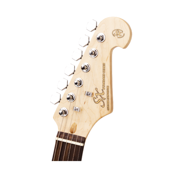 SX SE1 Strat Style Guitar 3 Tone Sunburst