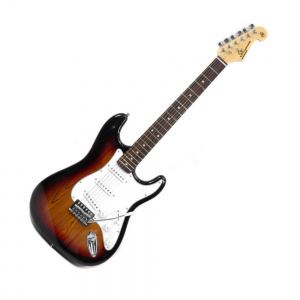 SX SE1 Strat Style Guitar 3 Tone Sunburst