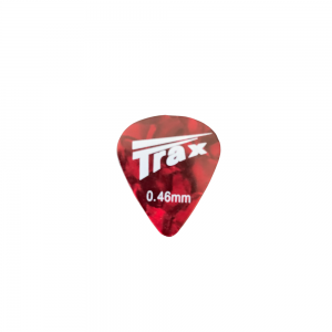 Trax Celluloid Plectrum Light 46mm Red