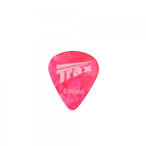 Trax Celluloid Plectrum Light 46mm Pink