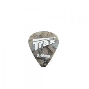 Trax Celluloid Plectrum Light 46mm Grey