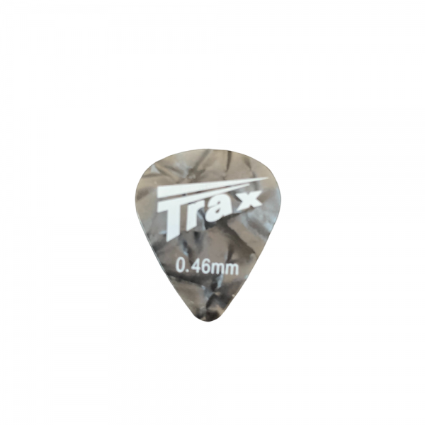 Trax Celluloid Plectrum Light 46mm Grey