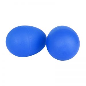 Trax Plastic Egg Shakers Blue