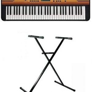 Yamaha PSR E360 Portable Keyboard Maple with Stand
