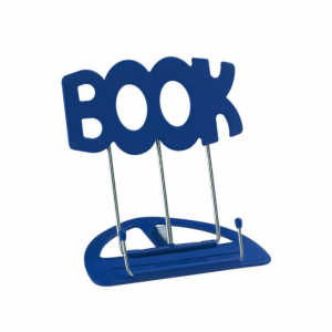 K&M 12440 UniBoy Book Music Stand Blue