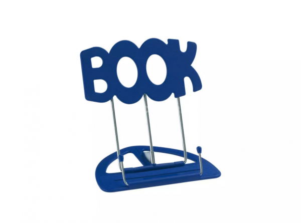 K&M 12440 UniBoy Book Music Stand Blue