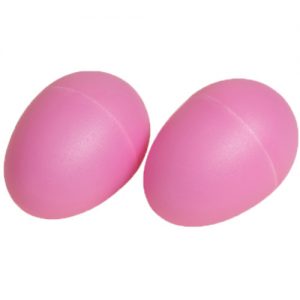 Trax Plastic Egg Shakers Pink