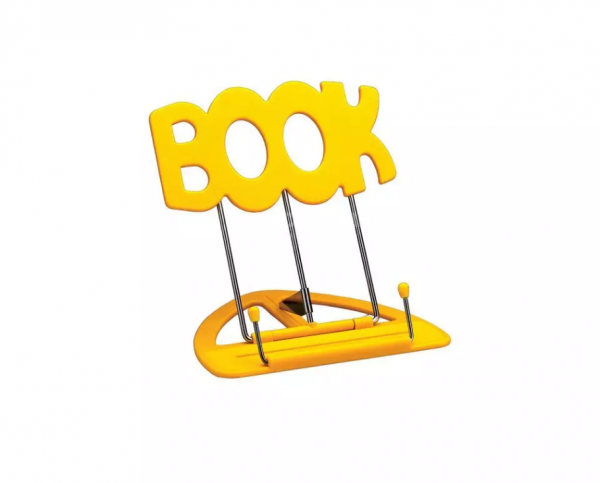 K&M 12440 UniBoy Book Music Stand Yellow