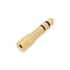 Stereo Jack Plug Adapter 3.5mm to 6.35mm by Trax Gold