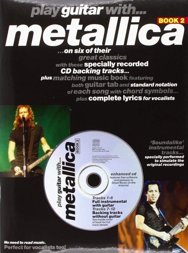 Play Guitar with Metallica Book 2