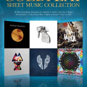 Coldplay Sheet Music Collection Piano Vocal Guitar