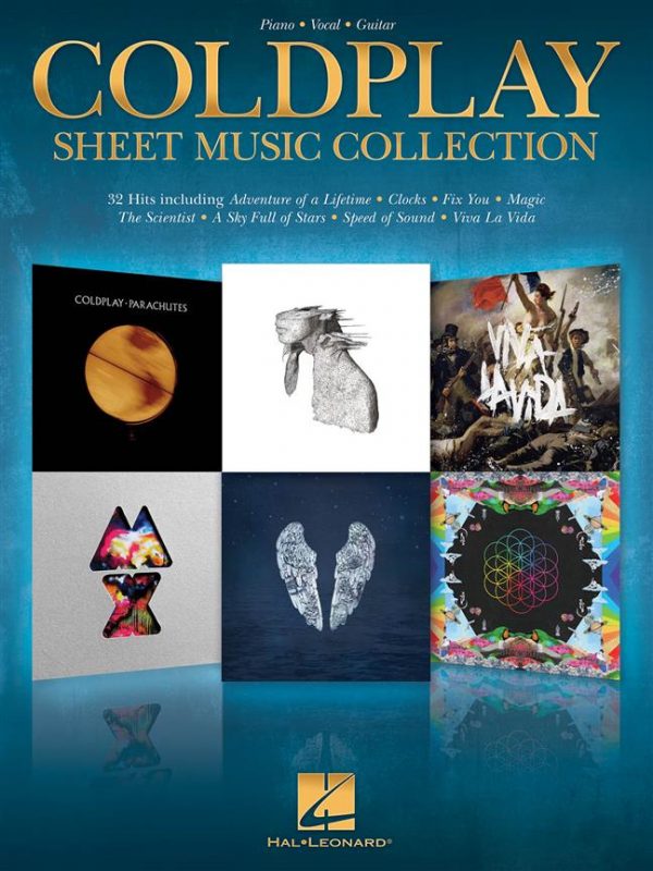 Coldplay Sheet Music Collection Piano Vocal Guitar
