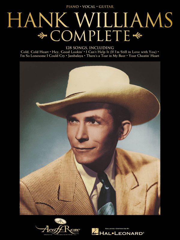 Hank Williams Complete Collection Piano Vocal Guitar