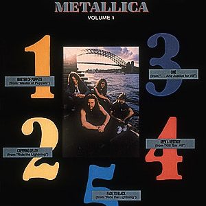 Metallica 5 of the Best Volume 1 Guitar