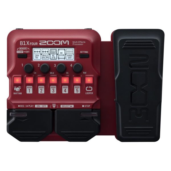 Zoom B1X FOUR Bass Multi Effects Pedal