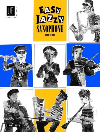 James Rae Easy Jazzy Saxophone is a collection of five contrasting pieces written with aim of introducing music in the Jazz idiom at a very elementary level.