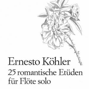 Ernesto Kohler 25 Romantic Studies Flute features 25 songs for flute solo. 