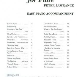 Winners Galore For Flute Piano Accompaniment