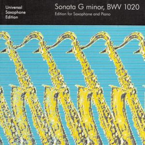 JS Bach Sonata G Minor BWV 1020 Saxophone