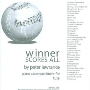 Winner Scores All For Flute Piano Accompaniment