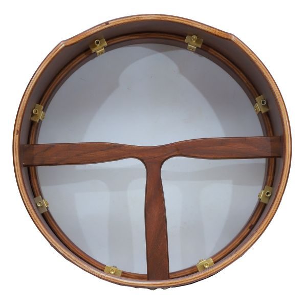 Heartland 14 X 6 Bodhran Rosewood Tunable T Bar Deep Tune