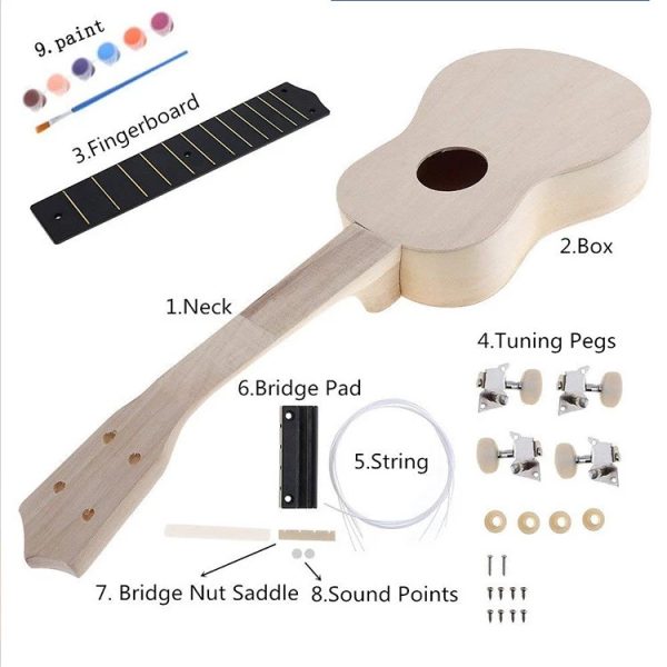 Trax DIY Soprano Ukulele Kit