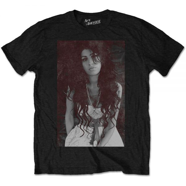 Amy Winehouse Unisex T Shirt Back to Black Chalk Board X Large