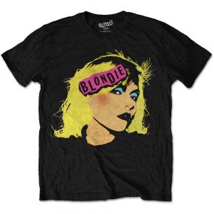 Blondie Unisex T Shirt Punk Logo Large