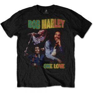 Bob Marley Unisex T Shirt One Love Homage Large