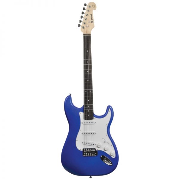 Chord CAL63 Electric Guitar Pack Metallic Blue