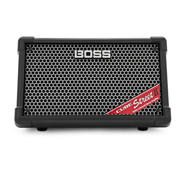 Boss Cube Street 2 Battery Powered Stereo Amplifier Black