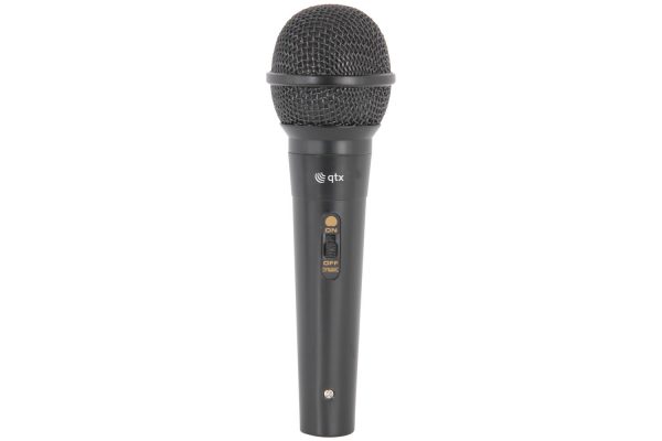 QTX DM11B Dynamic Microphone Black