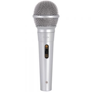 QTX DM11S Dynamic Microphone Silver