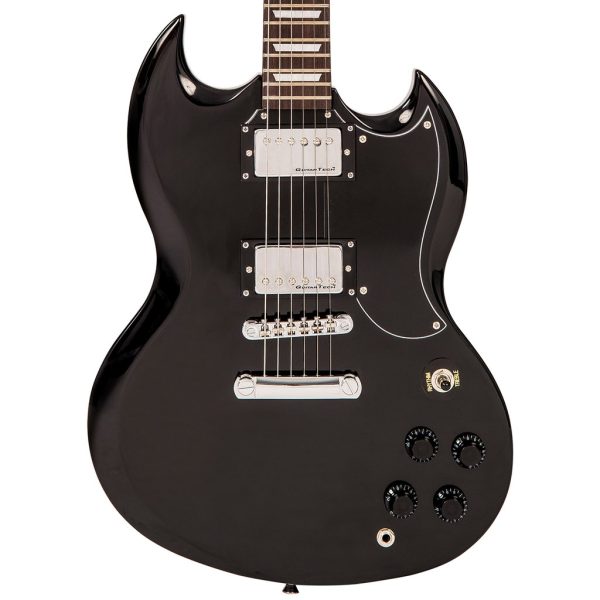 Encore E69 Electric Guitar Black