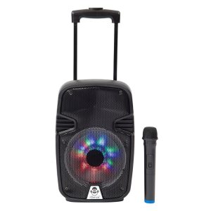 iDance Groove Bluetooth Party Box System w/Wireless Microphone