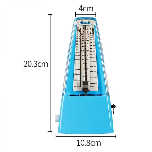 Trax Mechanical Metronome Blue